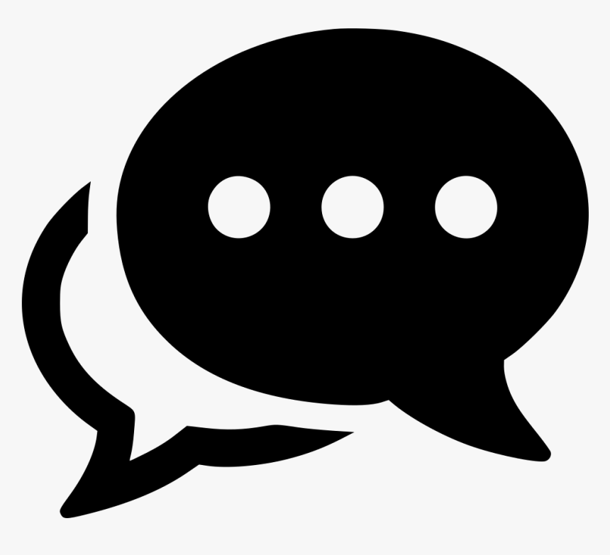 Transparent Talk Bubbles Png - Talk Bubbles Icon Png, Png Download, Free Download