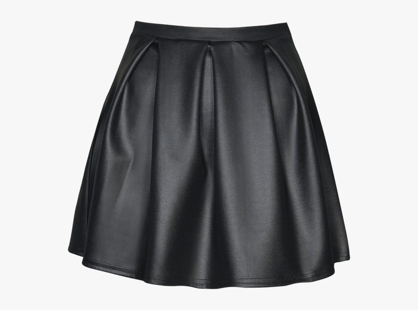 Skirt Black Silk - Skirt, HD Png Download - kindpng
