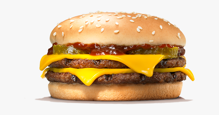 Cheeseburger Hamburger Whopper Breakfast Bacon - Burger King Cheese Burger, HD Png Download, Free Download