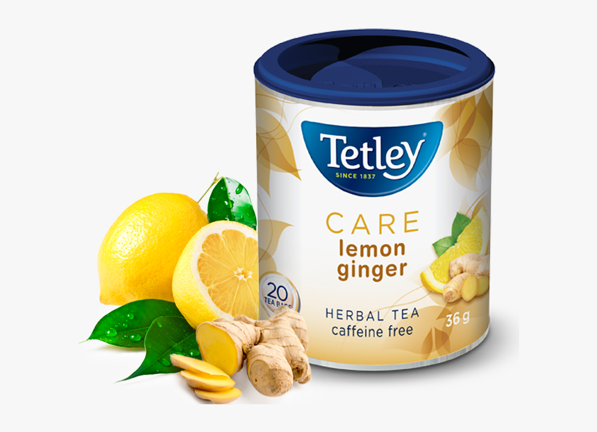 Tetley Care - Tetley Lemon Ginger Tea, HD Png Download, Free Download