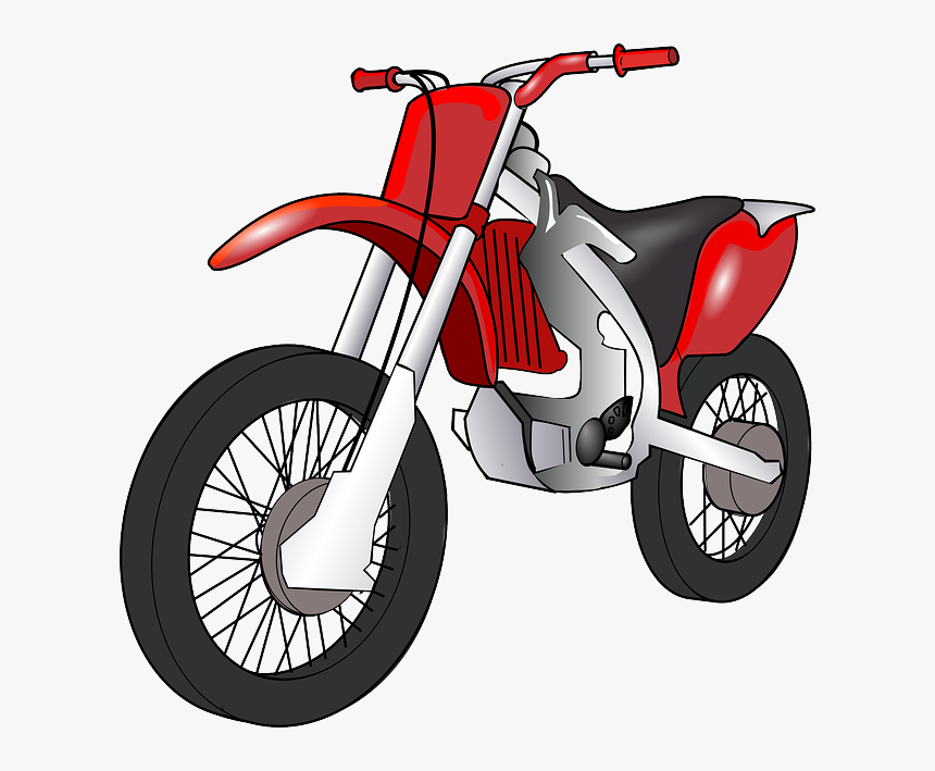 Biker Clipart Honda - Medios De Transporte Terrestre, HD Png Download, Free Download