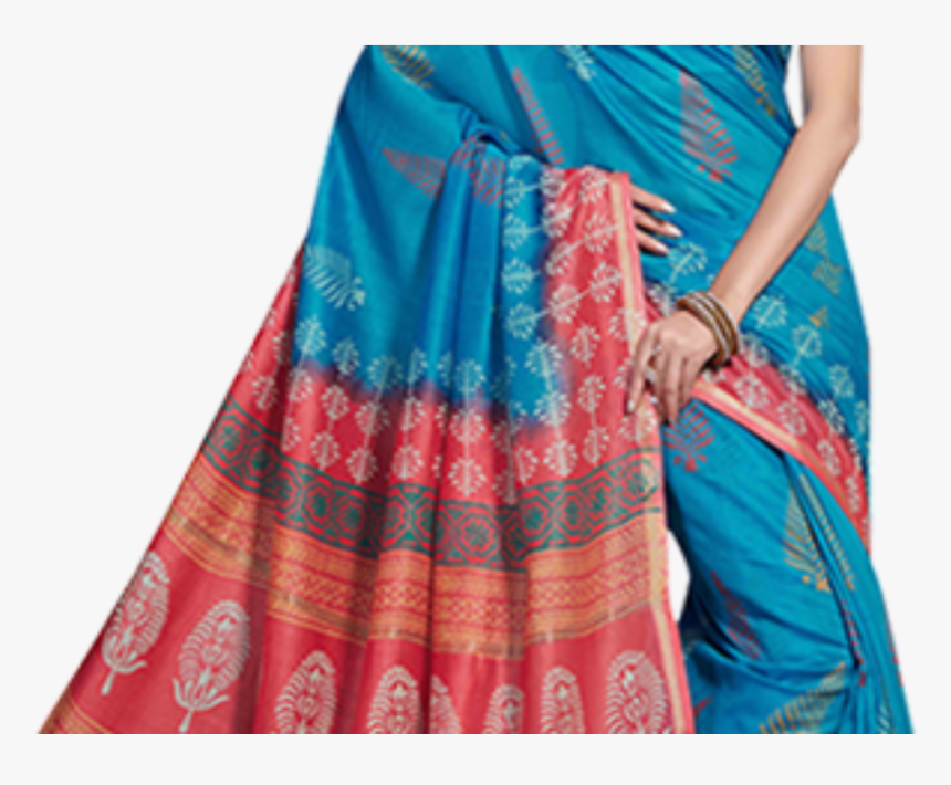 Transparent Silk Saree Png - Skirt, Png Download, Free Download