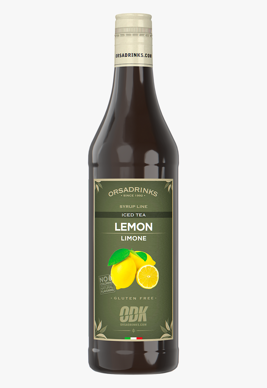 Lemon Iced Tea - Bergamot Syrup, HD Png Download, Free Download