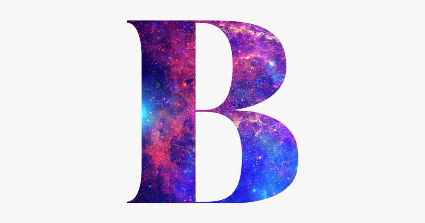 Letter B Galaxy, HD Png Download, Free Download