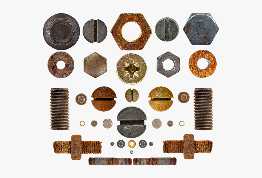 Transparent Nuts & Bolts Png, Png Download, Free Download