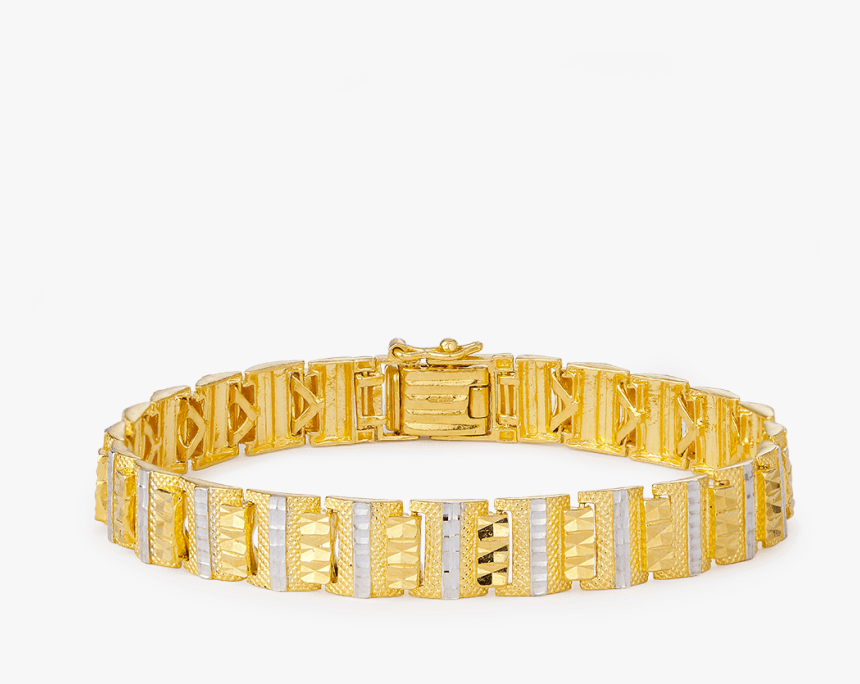 22ct Gold Bracelets For Men - Png Gold Bracelet For Men, Transparent Png, Free Download