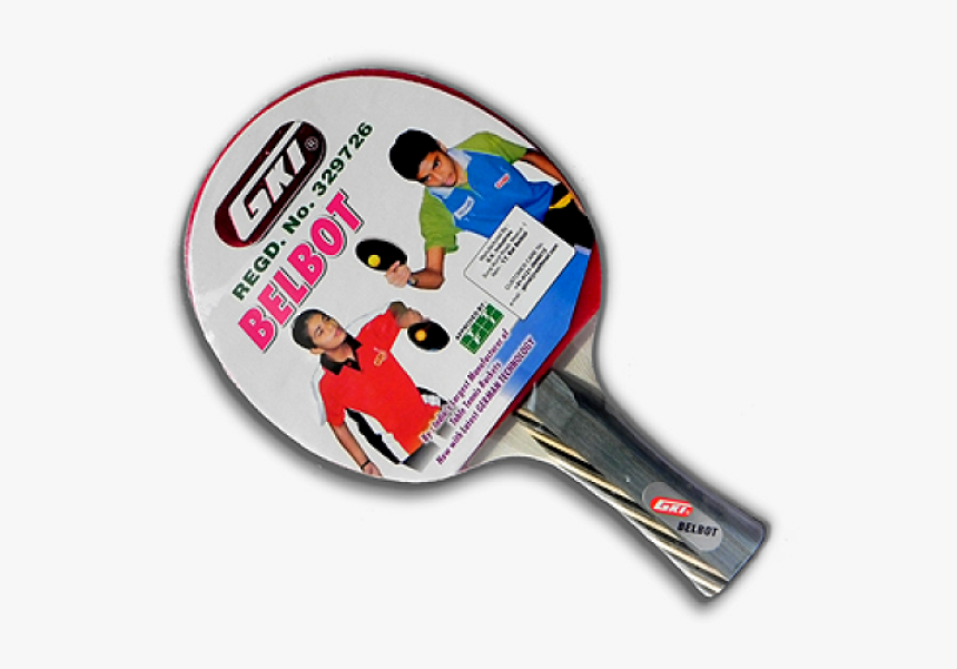 Gki Belbot Table Tennis Racquet - Table Tennis Racket, HD Png Download, Free Download