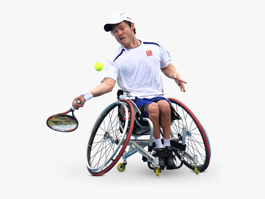 Tennis Player - Disabled Sports Png, Transparent Png, Free Download