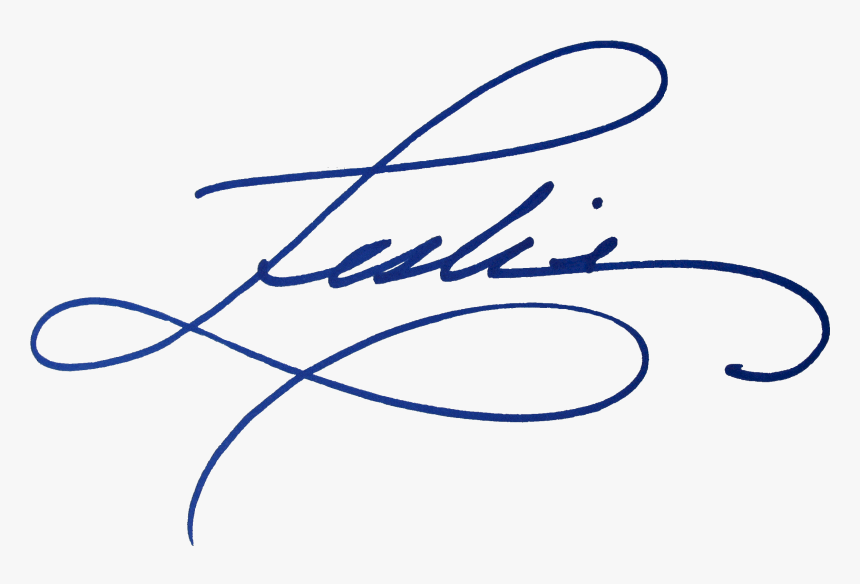 Common Types Cursive Font Gif Signatures Cliparts - Blue Signature Png, Transparent Png, Free Download