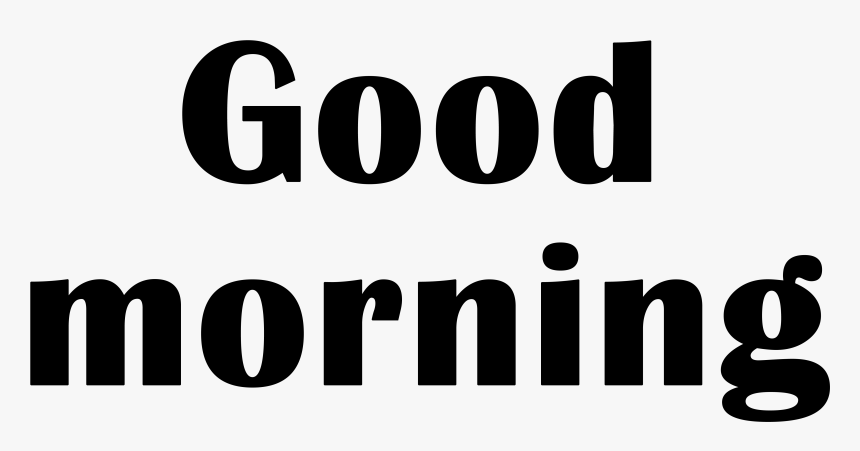 Good Morning Png - Human Action, Transparent Png - kindpng