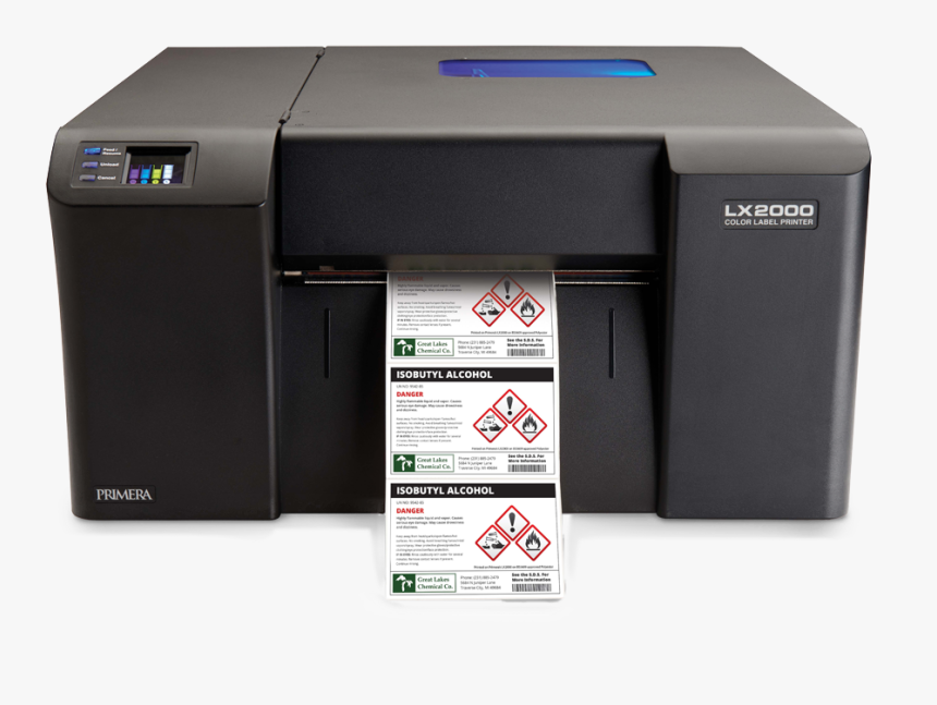 Lx2000 Color Label Printer, HD Png Download, Free Download