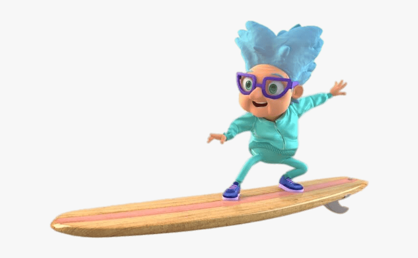 Kazoops Grandma Surfing - Surfing Grandma, HD Png Download, Free Download