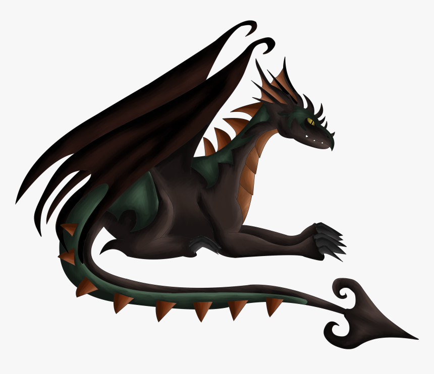 Dragon The Elder Scrolls V - Night Fear Dragon, HD Png Download, Free Download