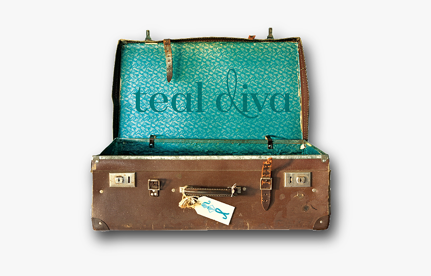 Suitcase - Old Suit Case Opened, HD Png Download, Free Download