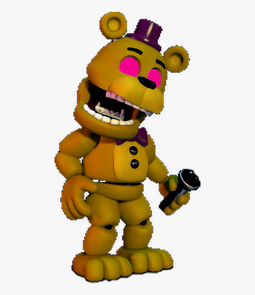 #fnaf #fnafworld #fredbear #fnaf World #freetoedit - Fnaf World Glitch Fredbear, HD Png Download, Free Download