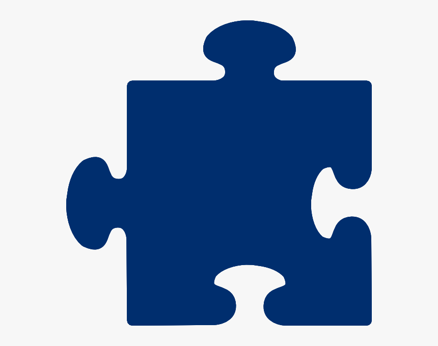 Blue Jigsaw Svg Clip Arts - Jigsaw Png, Transparent Png, Free Download