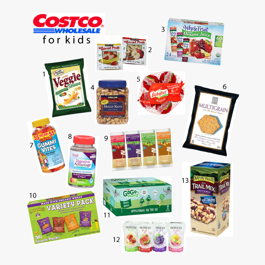 Costco Picks For Kids - Costco Kids Snacks, HD Png Download, Free Download