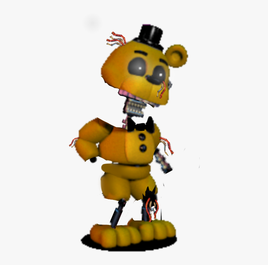 #lguited Golden Freddy Fnaf World - Adventure Fredbear Universe End, HD Png Download, Free Download