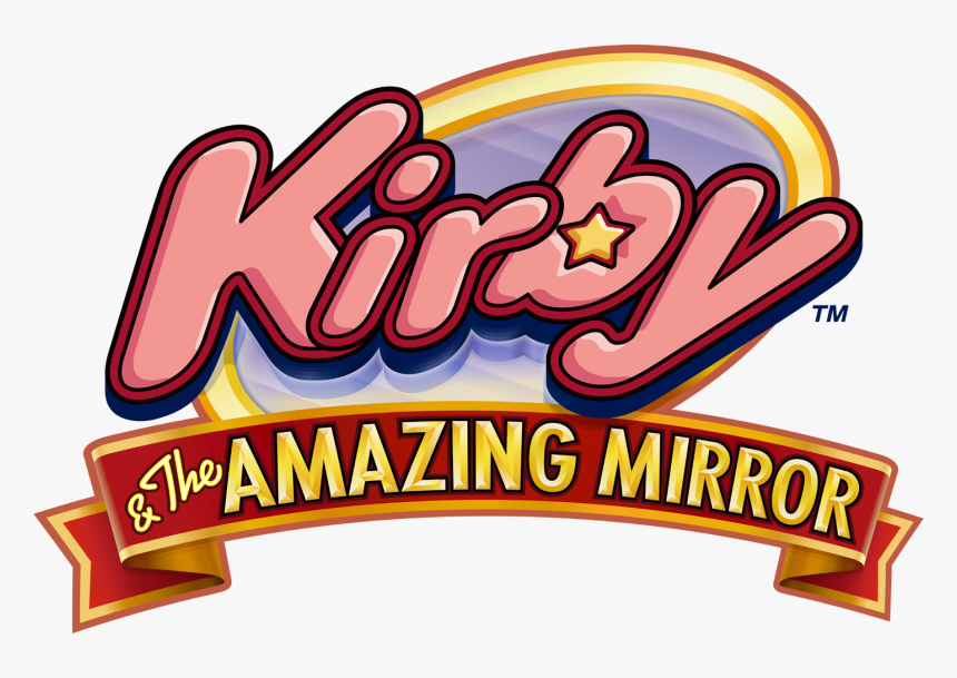 Kirby And The Amazing Mirror Logo, HD Png Download, Free Download