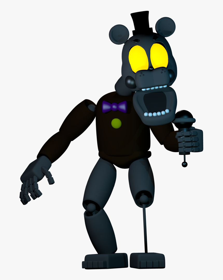 Prototype But His Design Is Based Off Of His Fnaf World - Cartoon, HD Png Download, Free Download