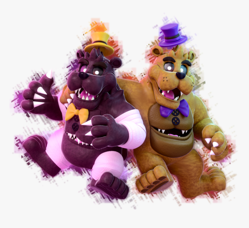 Fnaf World Five Nights At Freddy"s 4 Five Nights At - Smashingrenders Fnaf, HD Png Download, Free Download