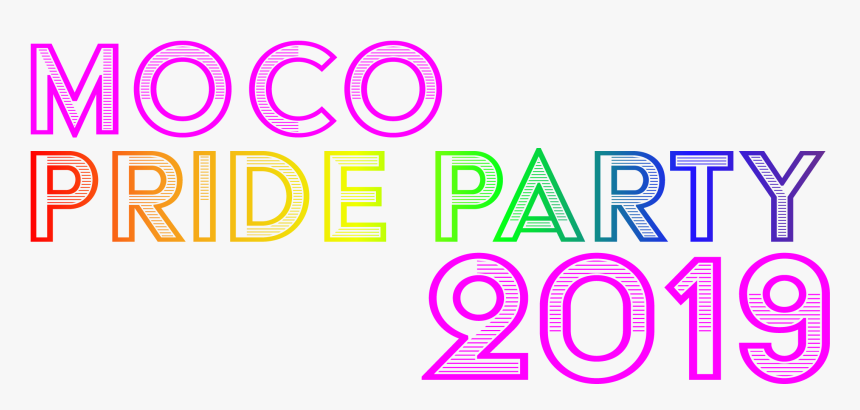 Moco Pride Party Logo - Circle, HD Png Download, Free Download