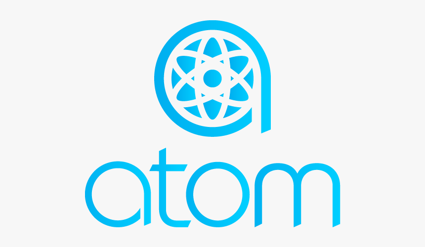 Atom Vertical Rgb - Atom Tickets Png, Transparent Png, Free Download