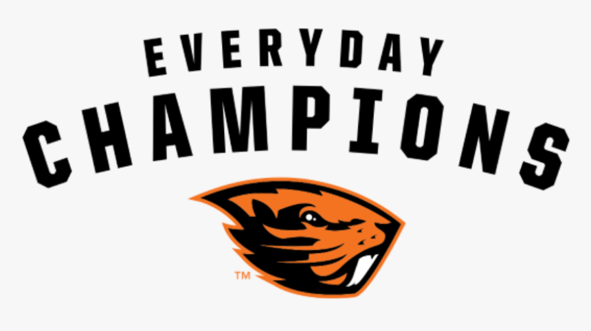 Oregon State University Athletics Everyday Champions - Illustration, HD Png Download, Free Download