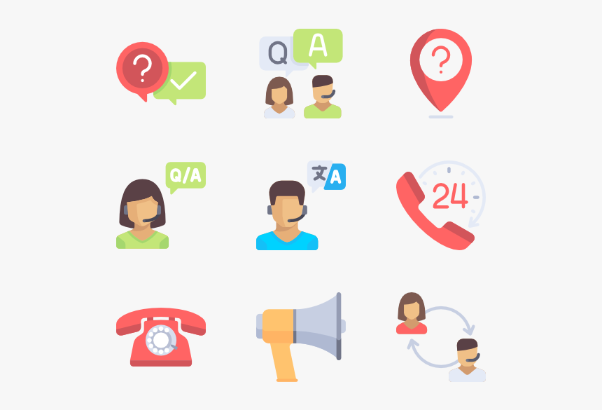 64 Support Icon Packs - Small Icon Of Customer Care, HD Png Download, Free Download