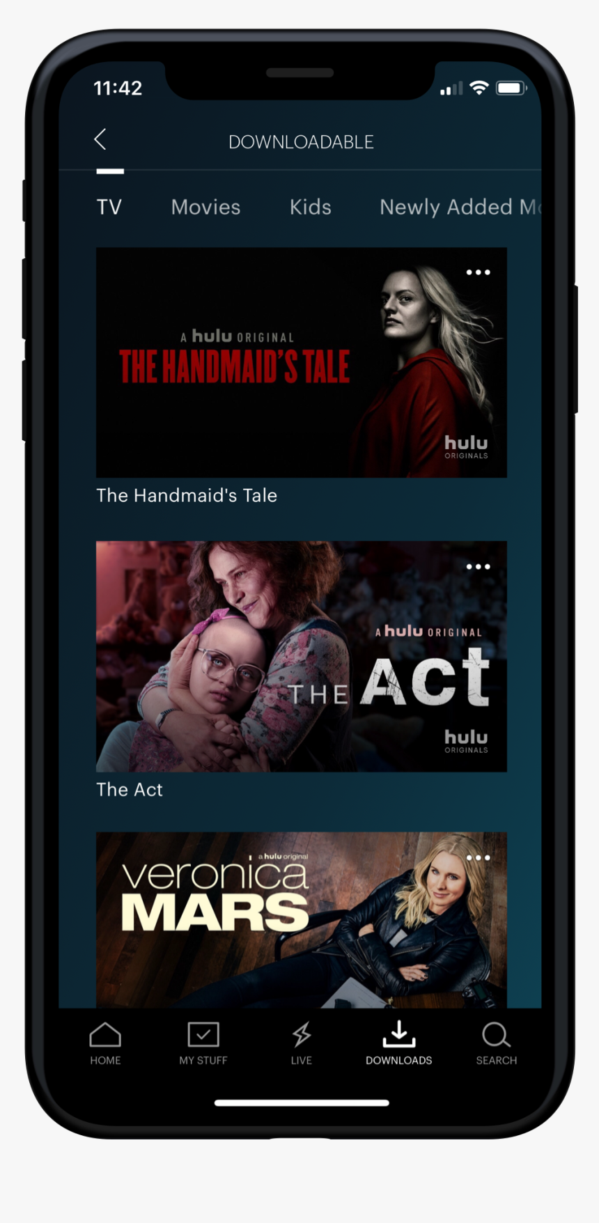 Download Shows On Hulu On Phone, HD Png Download, Free Download