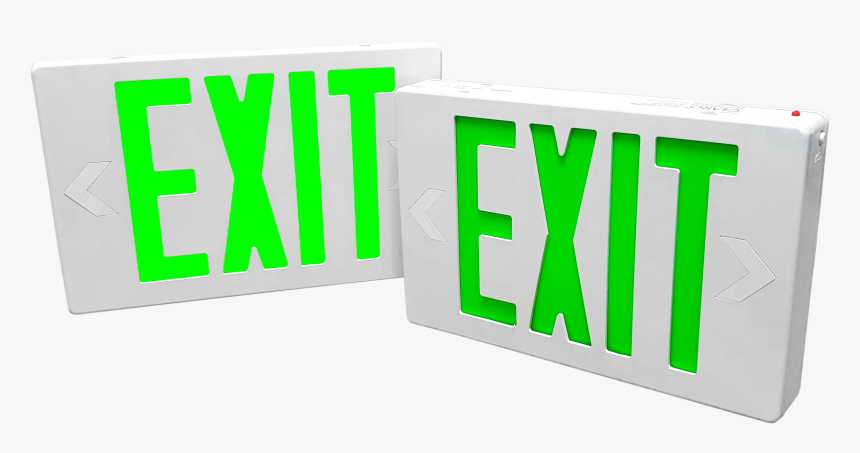 Exit Sign, HD Png Download, Free Download