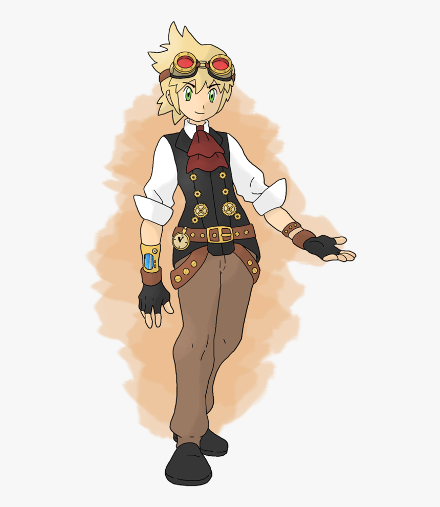 Male Pokemon Trainer Oc, HD Png Download - kindpng.