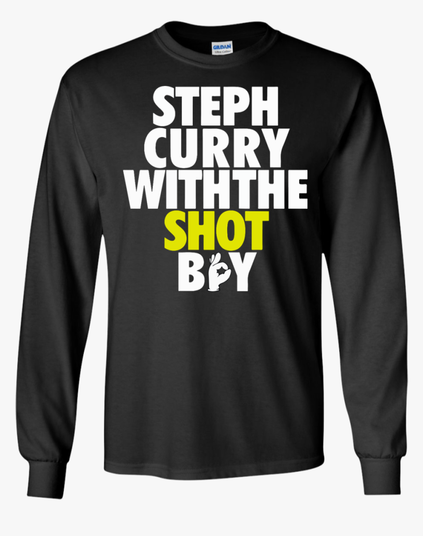 steph curry with the shot t shirt