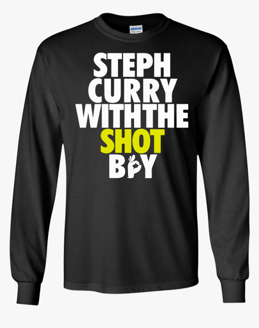 Steph Curry With The Shot Boy Shirt, Tank, Sweater - T-shirt, HD Png Download, Free Download