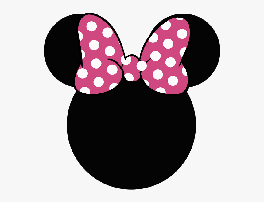 Happy Day Retrospectivas Vetores Minnie Rosa - Head Of Minnie Mouse, HD Png Download, Free Download