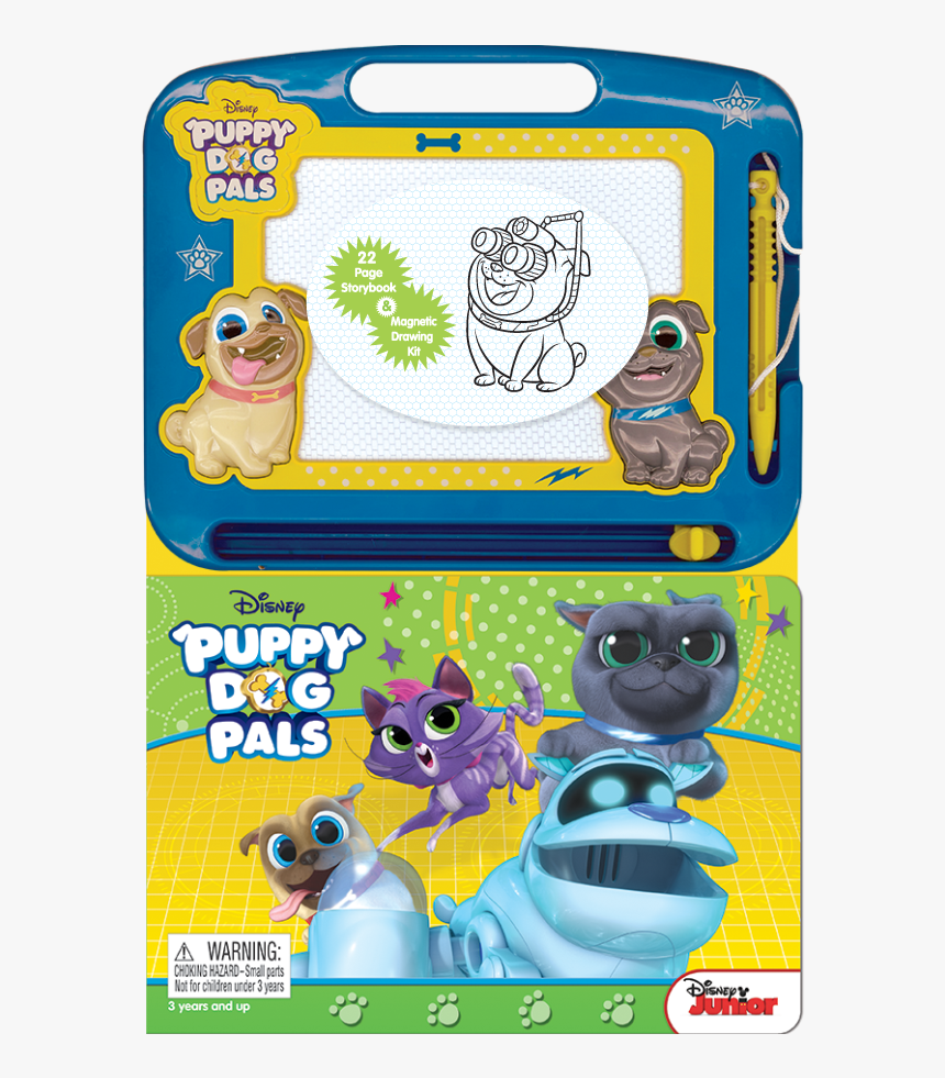 Puppy Dog Palsstorybook And Magnetic Drawing Kit, HD Png Download, Free Download