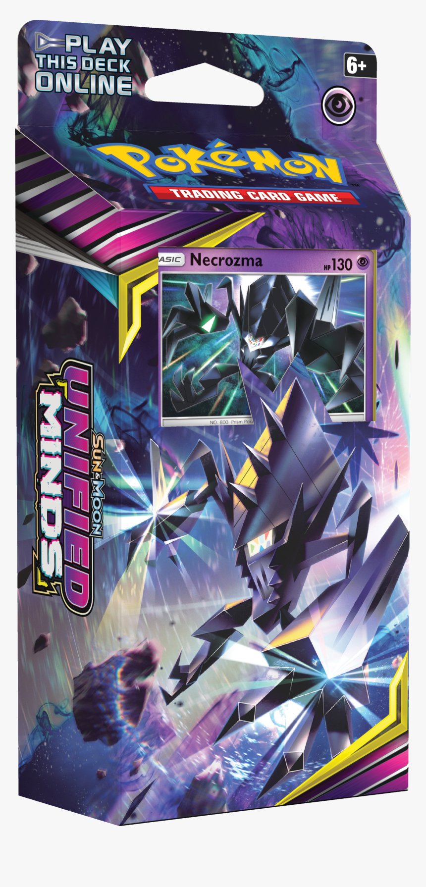 Necrozma Theme Deck Unified Minds"
 Src="data - Pokemon Unified Minds Deck, HD Png Download, Free Download