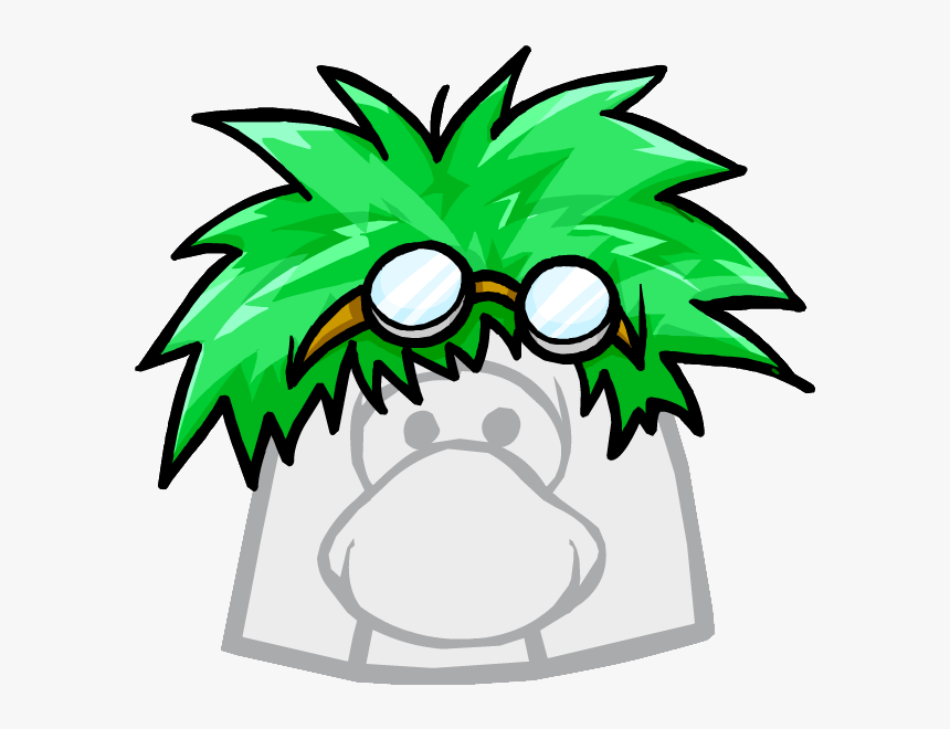 Transparent Wig Clipart - Club Penguin The Sidekick, HD Png Download, Free Download