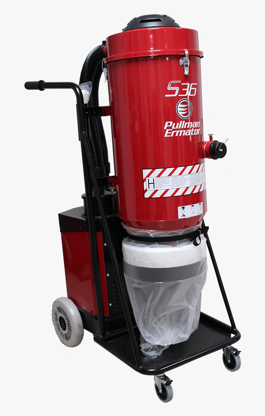 S36 Single-phase Dust Extractor - Pullman Ermator S36 Parts, HD Png Download, Free Download