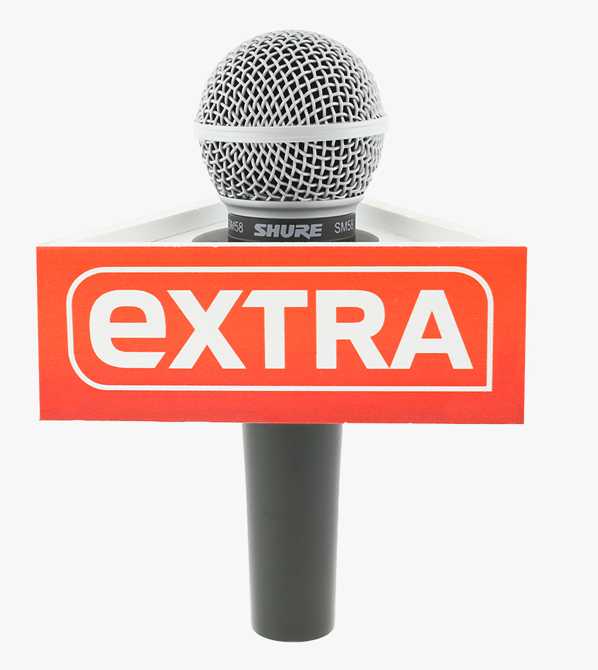 Extra Triangle Mic Flag - News Mic Logo, HD Png Download, Free Download