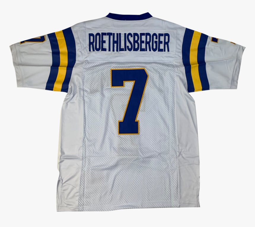 Ben Roethlisberger White High School Football Jersey - Sports Jersey, HD Png Download, Free Download