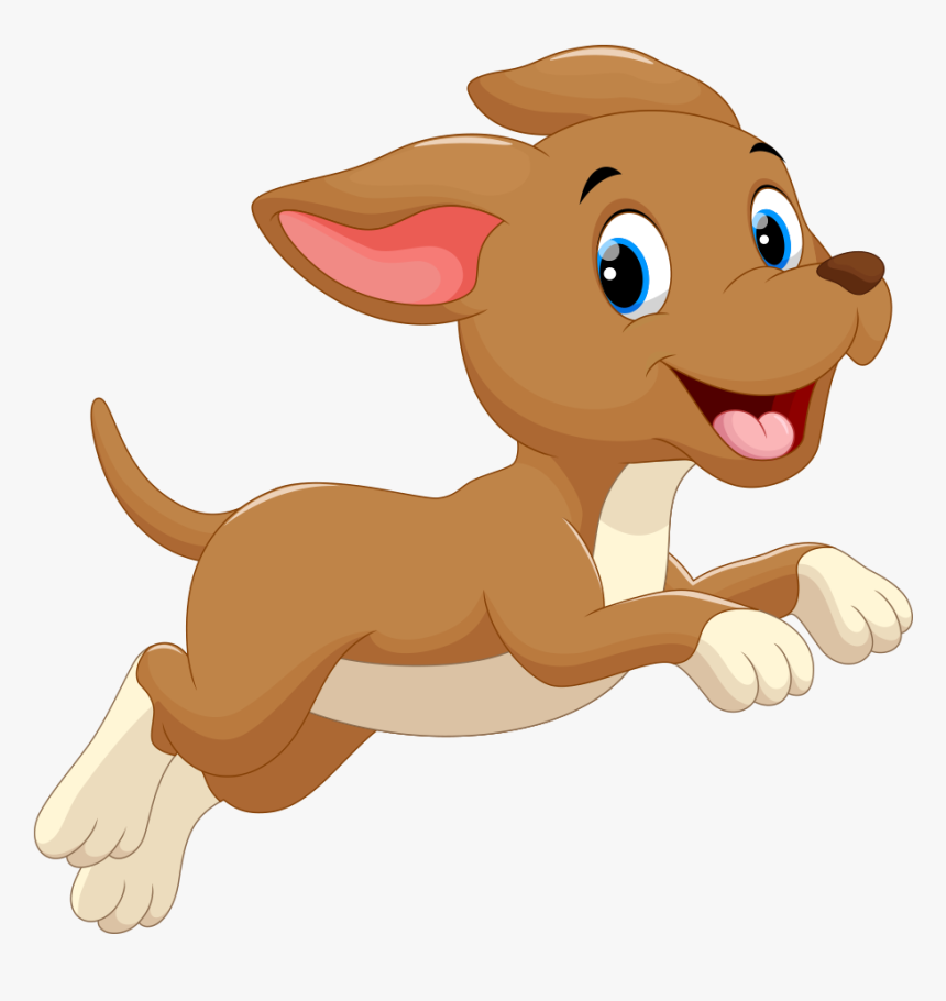 Dog Puppy Cartoon Clip Art - Transparent Background Dog Clipart, HD Png Download, Free Download