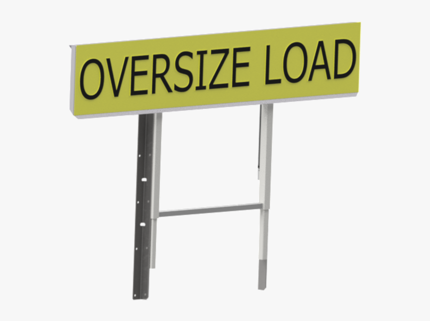 Air Oversize Load Sign - Sign, HD Png Download, Free Download