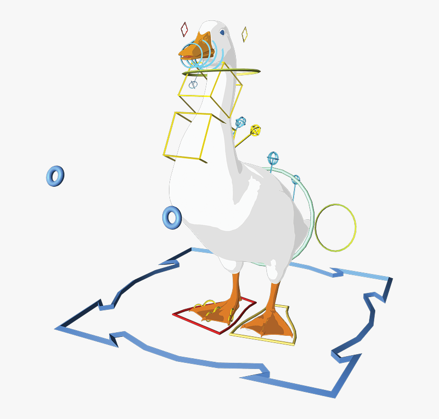 Aflac - Cartoon, HD Png Download, Free Download