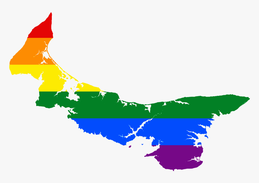 Prince Edward Island Png - Prince Edward Island Flag Map, Transparent Png, Free Download