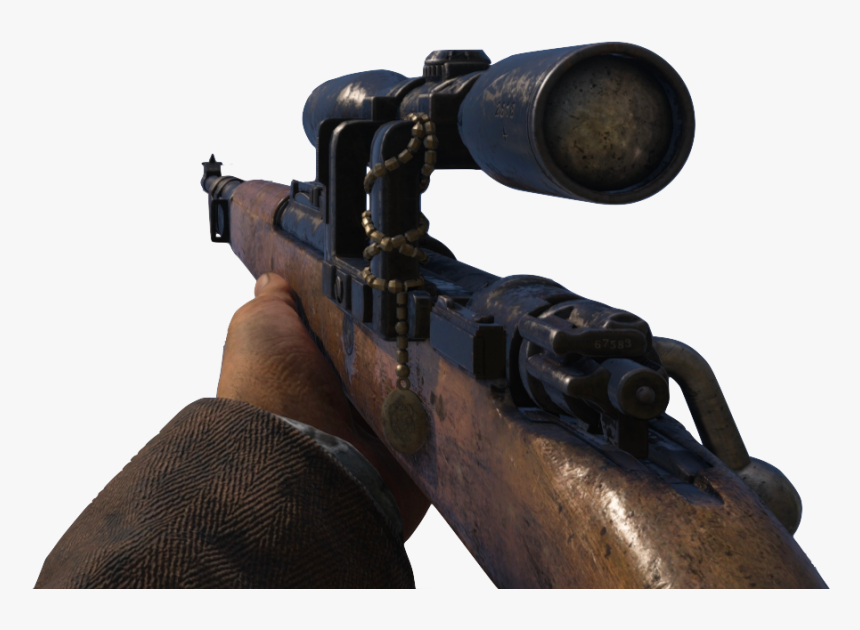 M1 Clip Kar98k - Cod Ww2 Sniper Png, Transparent Png, Free Download