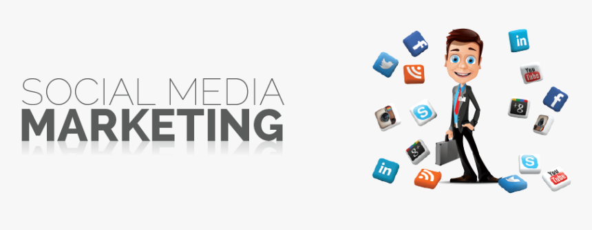 Social Media Banner Png - Banner For Social Media Marketing, Transparent Png, Free Download