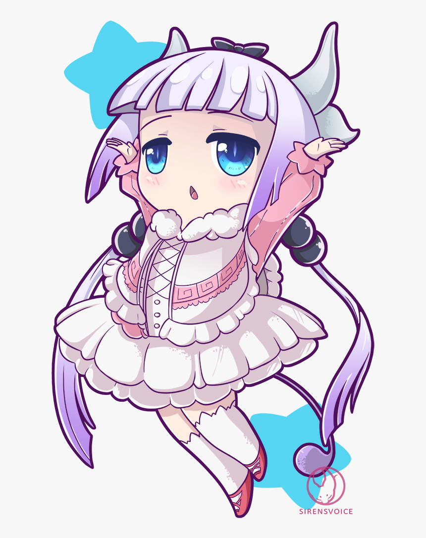 I Adored Kanna On Miss Kobayashi"s Dragon Maid - Cartoon, HD Png Download, Free Download