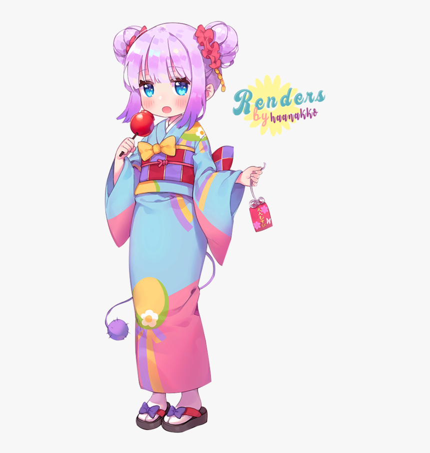 Transparent Kanna Kamui Png - Dragon Maid Kanna Kimono, Png Download, Free Download