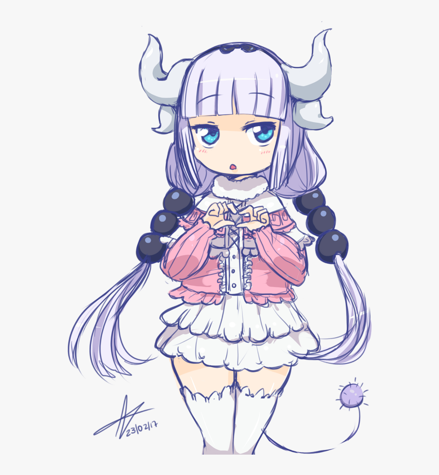 Kanna By Stalkingp Miss Kobayashi"s Dragon Maid, Kobayashi - Miss Kobayashi's Dragon Maid, HD Png Download, Free Download